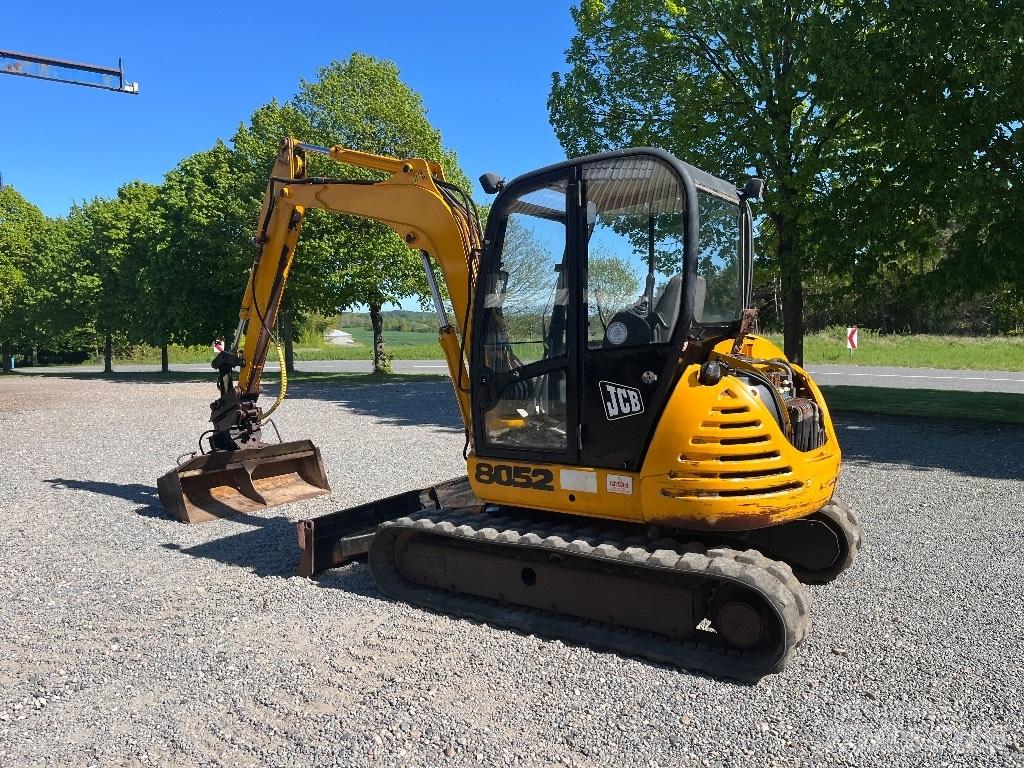 JCB 8052 Mini rýpadlá < 7t