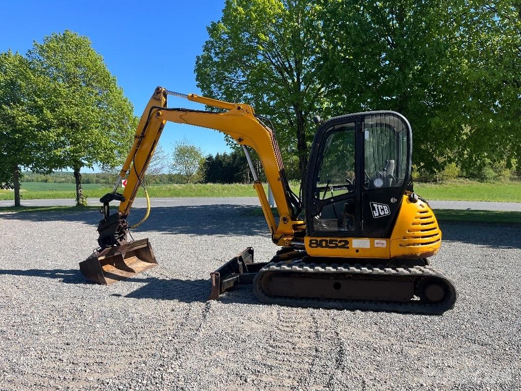 JCB 8052 Mini rýpadlá < 7t