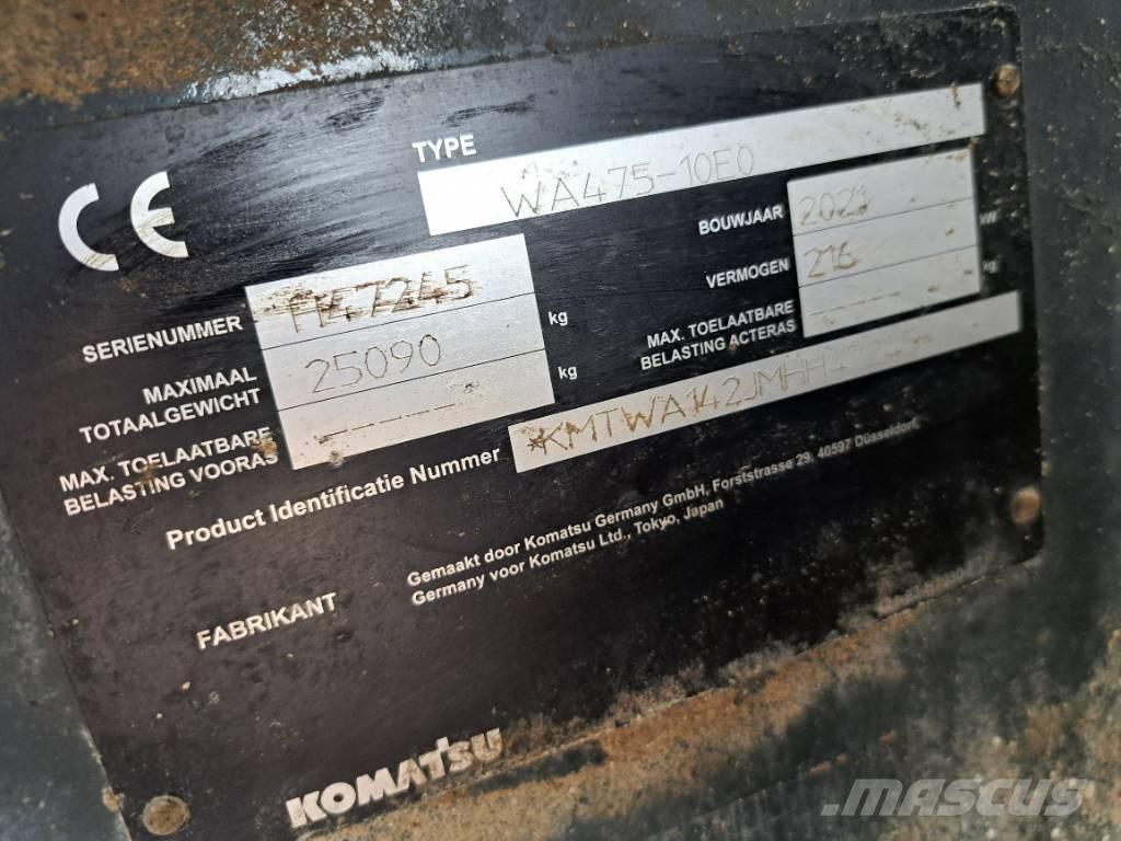 Komatsu WA475-10E0 Kolesové nakladače