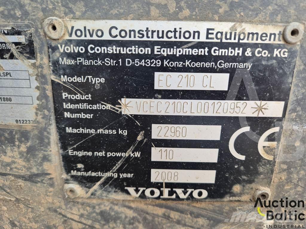 Volvo EC 210 C L Pásové rýpadlá