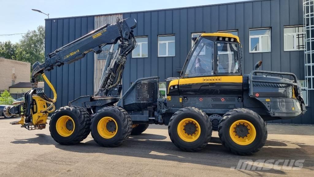 Ponsse Ergo 8W Harvestory