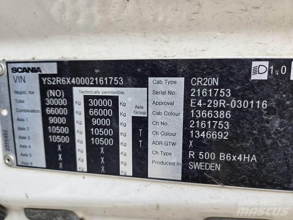 Scania R500 6X4 Sklápače