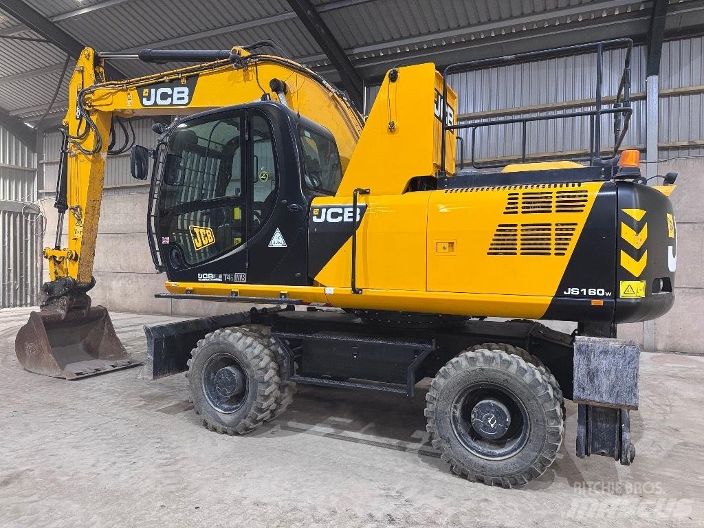 JCB JS 160 W Stroje pre manipuláciu s odpadom