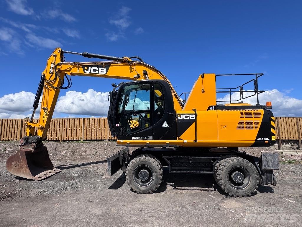 JCB JS 160 W Stroje pre manipuláciu s odpadom