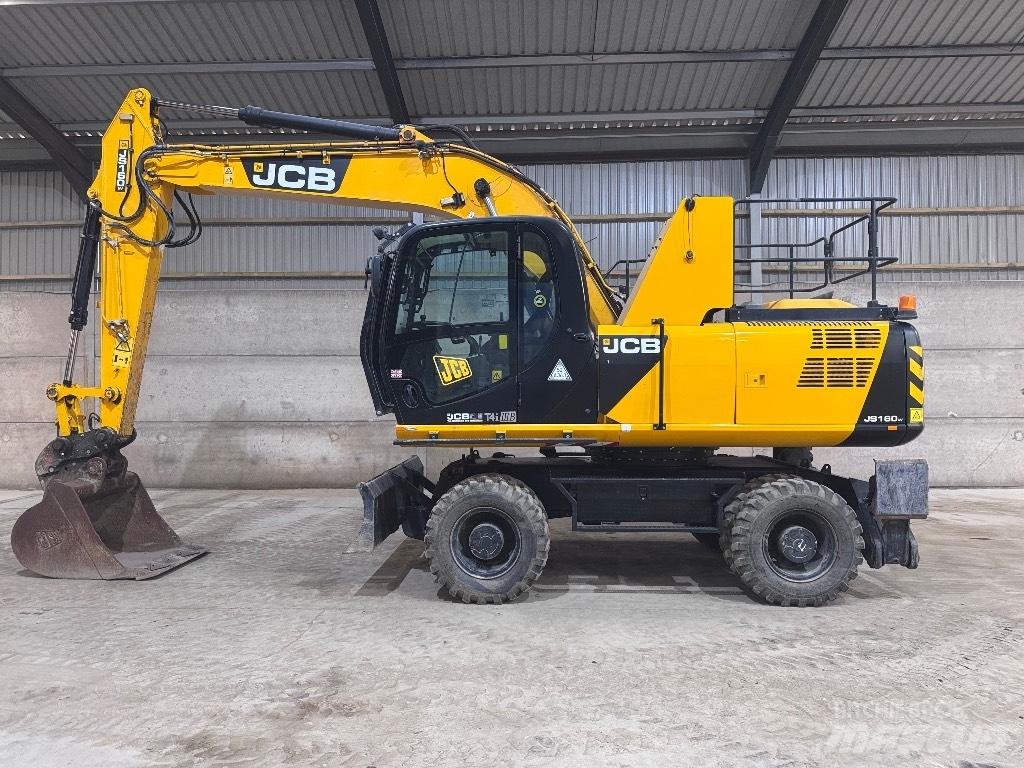JCB JS 160 W Stroje pre manipuláciu s odpadom