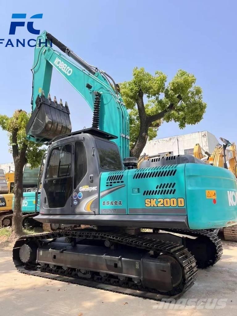 Kobelco SK 200 Pásové rýpadlá