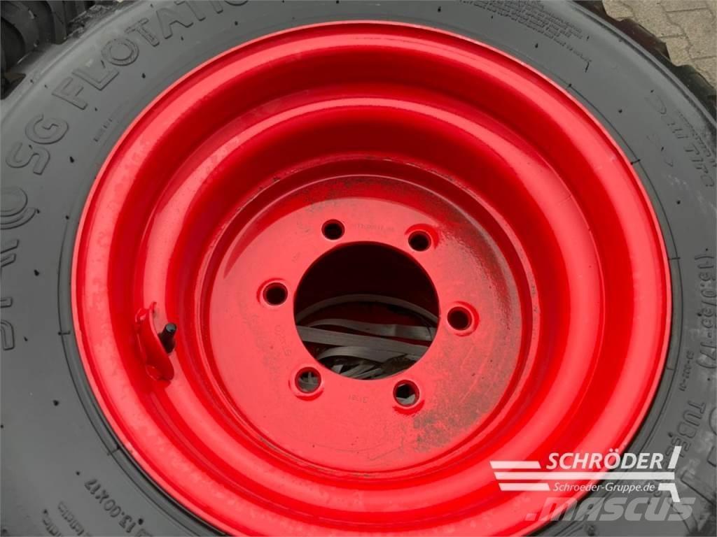  2X 380/55-17 Zdvojené kolesá