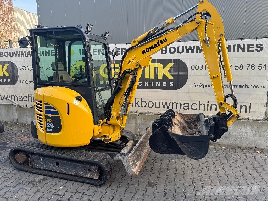 Komatsu PC 26 MR-3 Mini rýpadlá < 7t