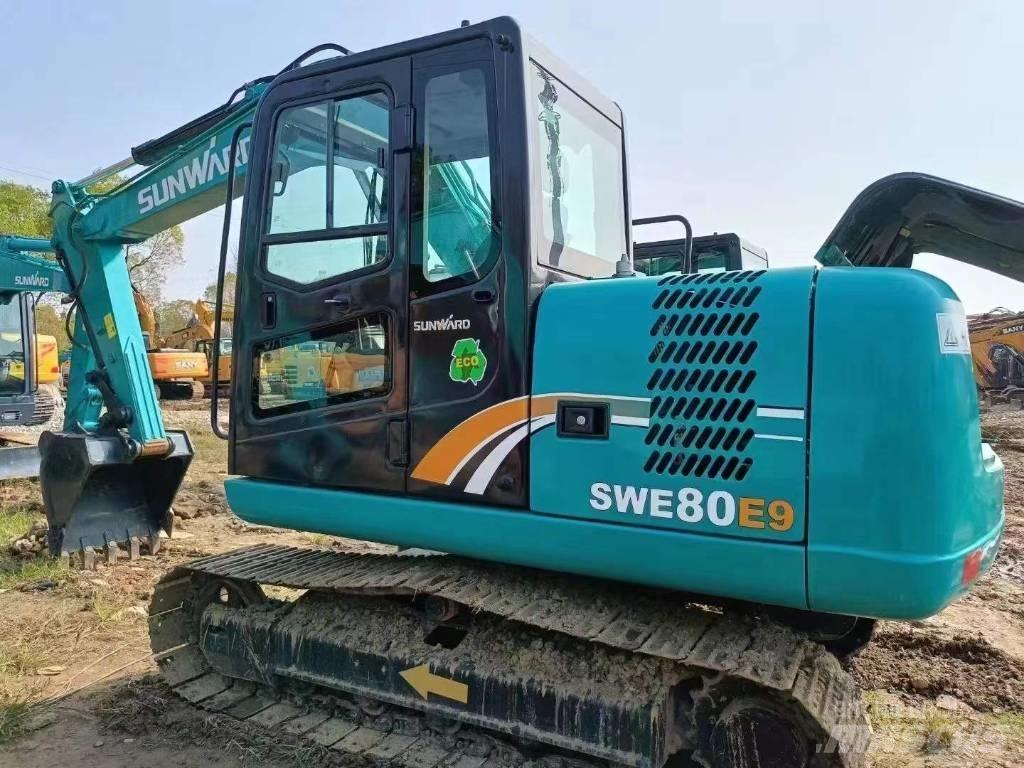 Sunward SWE 80 Pásové rýpadlá