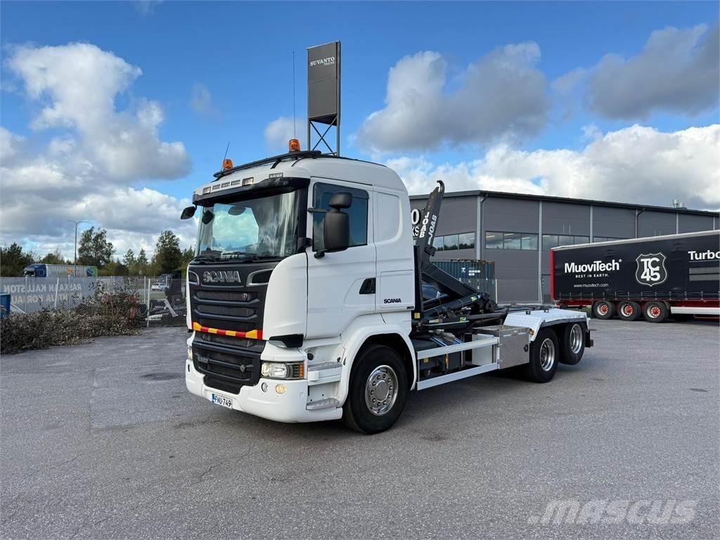 Scania R 520 6X2 Hákový nosič kontajnerov