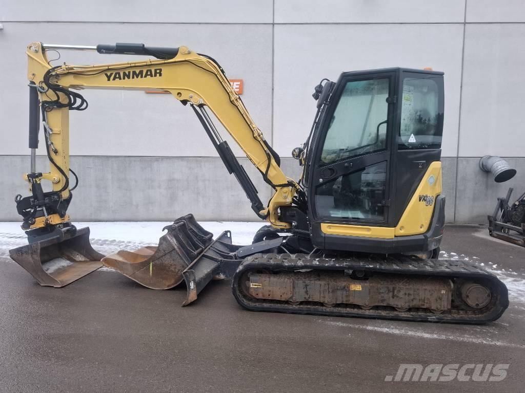 Yanmar Vio 80-1A Midi rýpadlá 7 t - 12 t