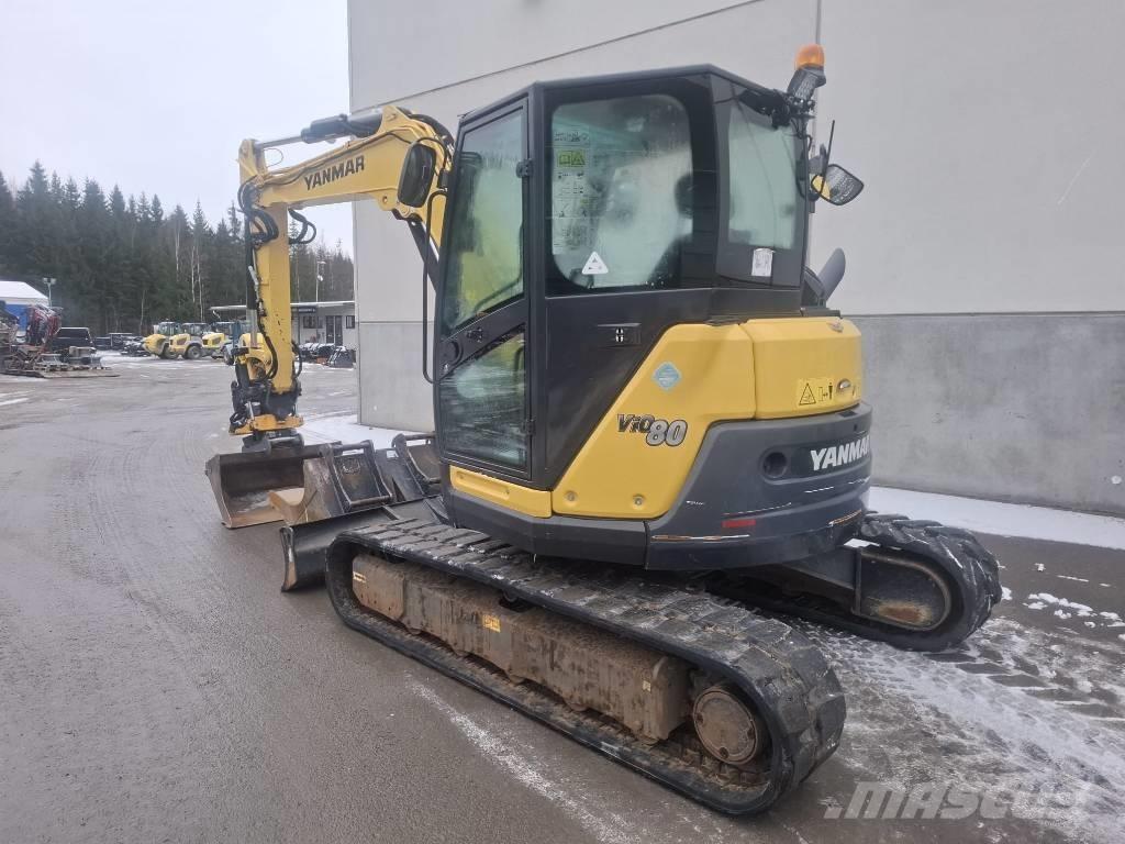 Yanmar Vio 80-1A Midi rýpadlá 7 t - 12 t