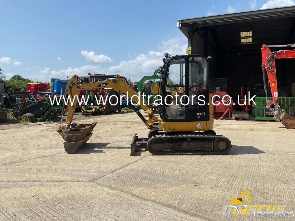 CAT 302.7 D Mini rýpadlá < 7t