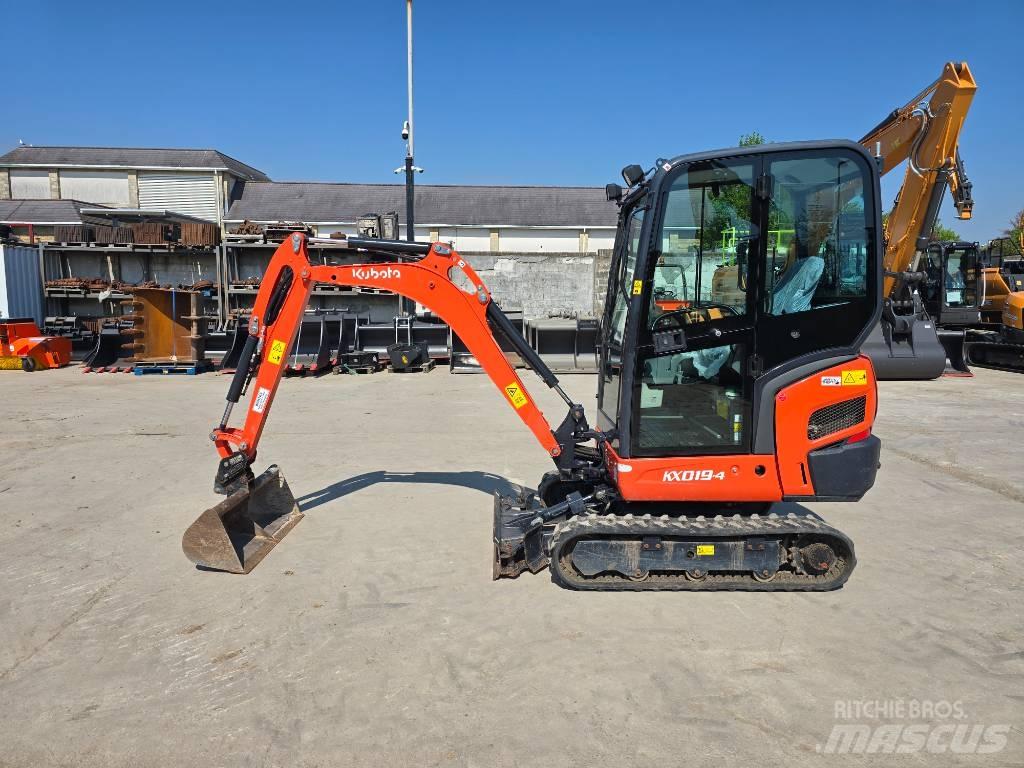 Kubota KX 019-4 Mini rýpadlá < 7t