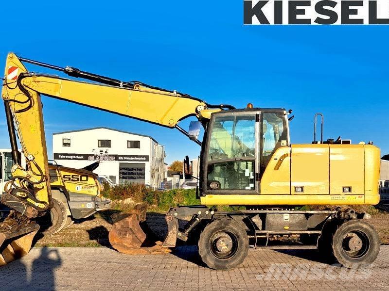 CAT M 318 F Kolesové rýpadlá