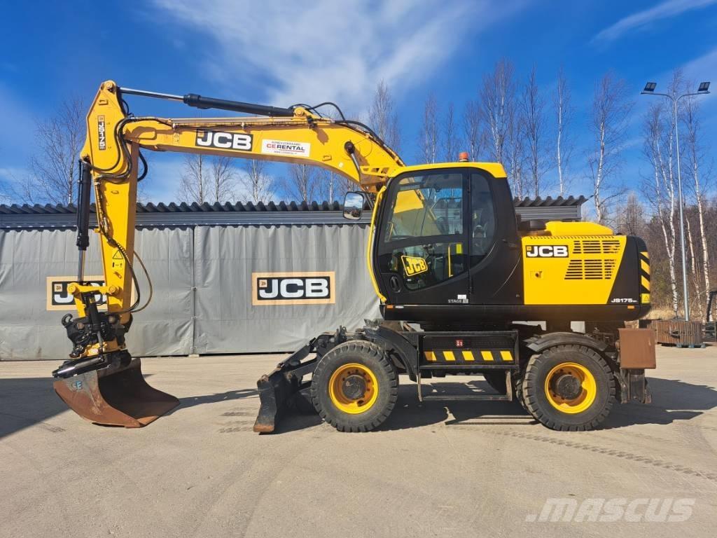 JCB JS 175 W Kolesové rýpadlá