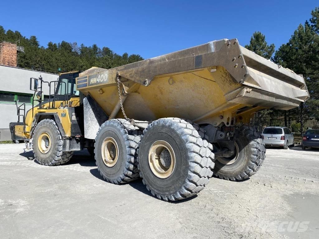 Komatsu HM 400 Kĺbové nákladné autá