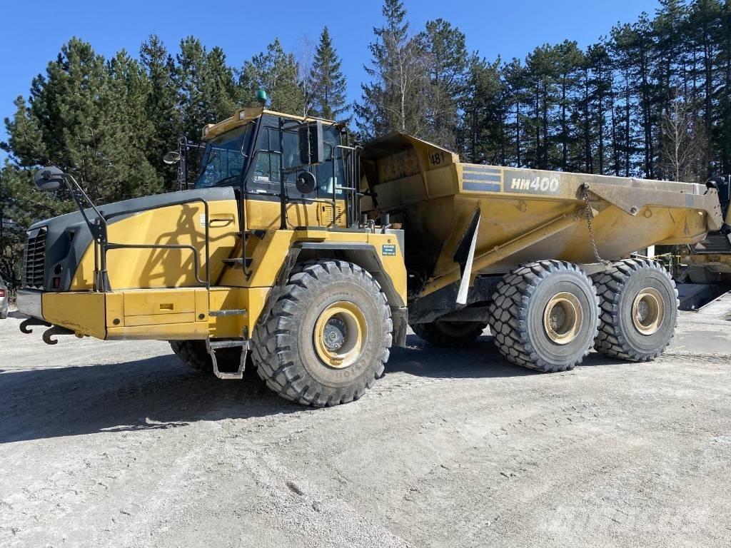 Komatsu HM 400 Kĺbové nákladné autá