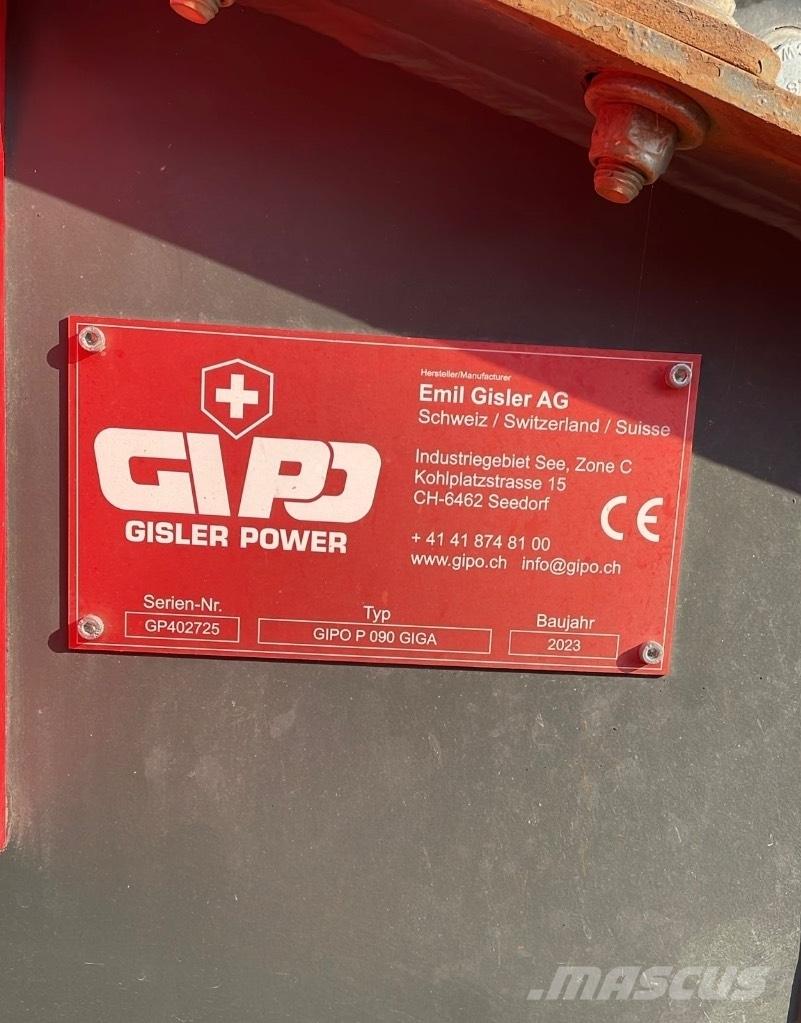 GIPO P090 GIGA Mobilné drviče