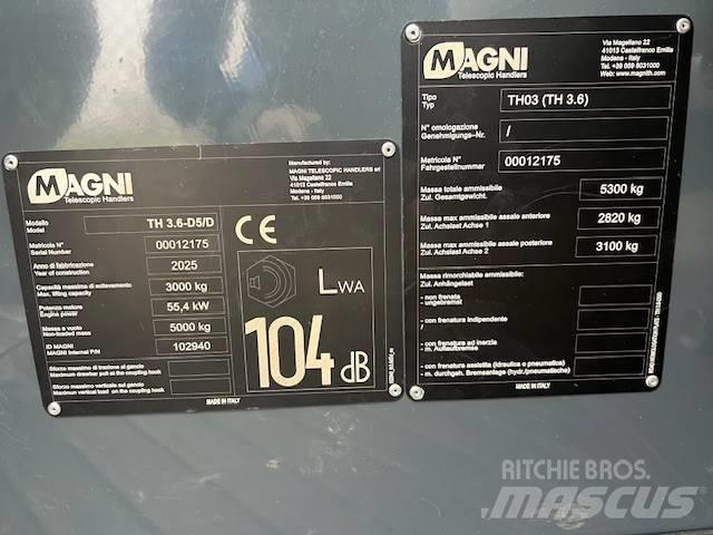 Magni TH 3.6 Teleskopické manipulátory