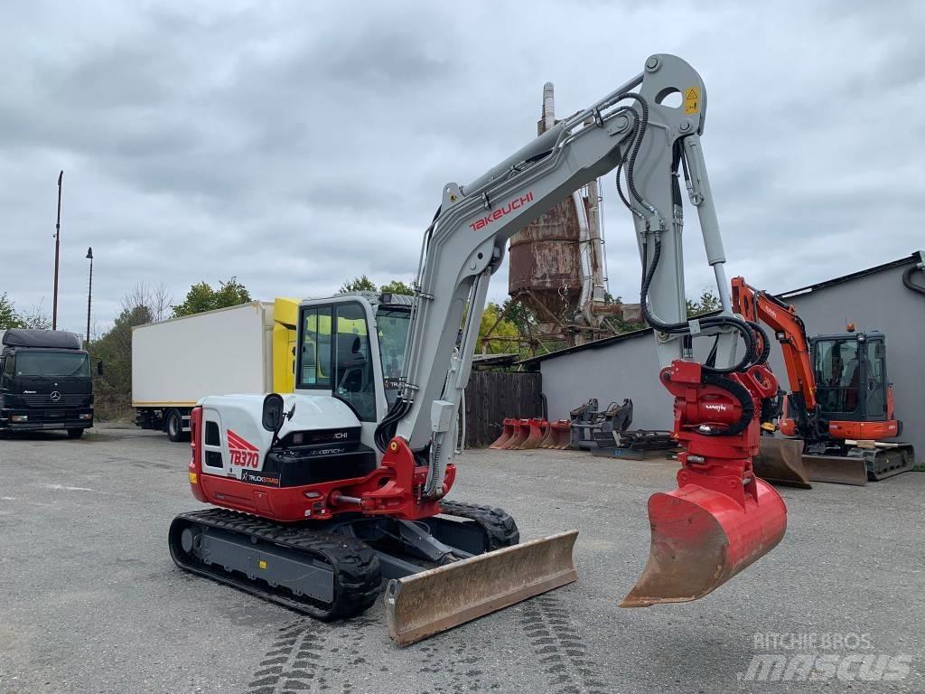 Takeuchi TB 370 Midi rýpadlá 7 t - 12 t