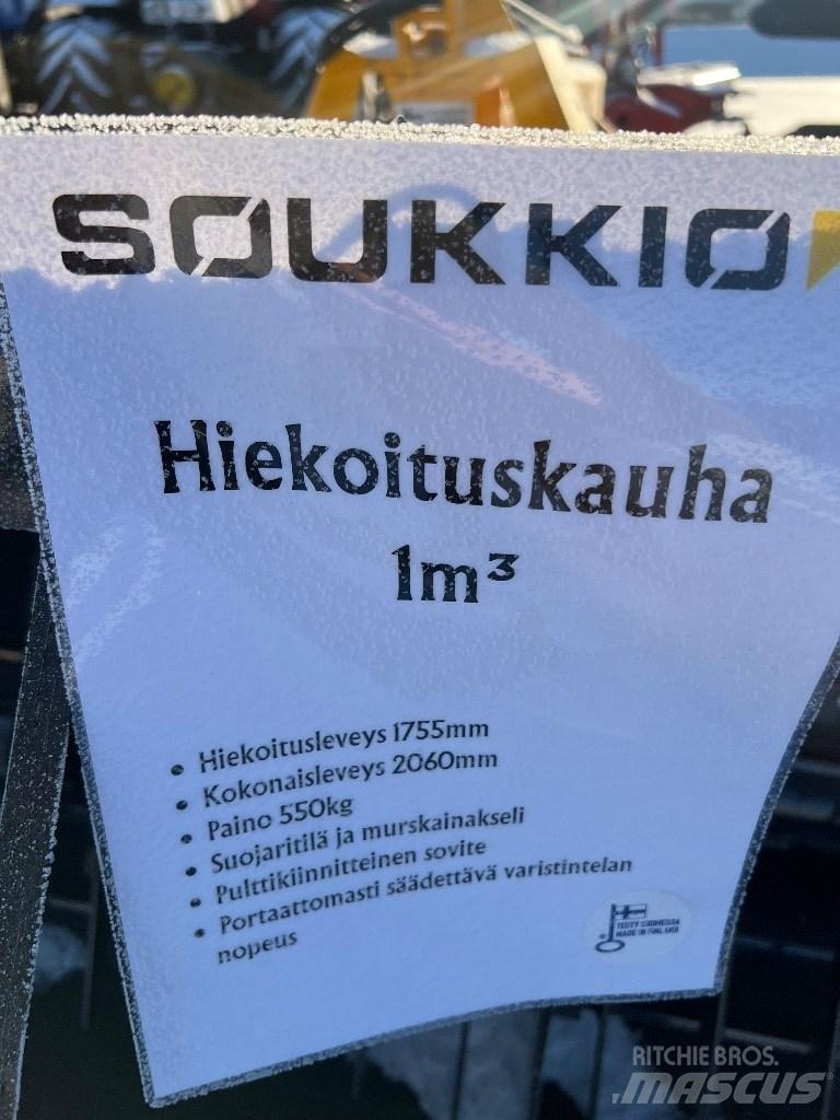 Soukkio HK 1.0m^3 Posýpače soli a piesku