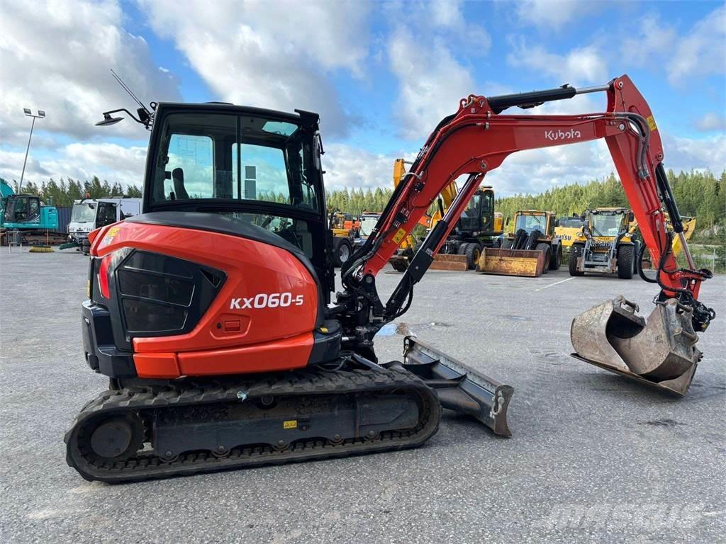 Kubota KX060-5 Mini rýpadlá < 7t