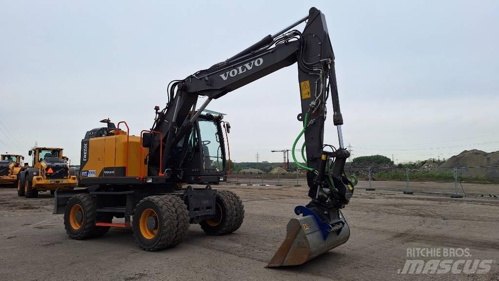 Volvo EWR 150 Kolesové rýpadlá