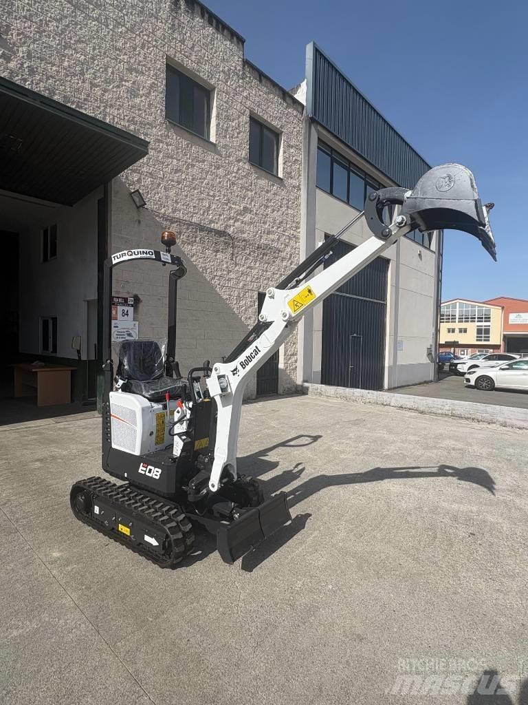 Bobcat E 08 Mini rýpadlá < 7t