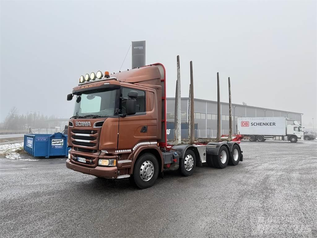 Scania R 730 8X4 Nákladné vozidlá na prepravu dreva