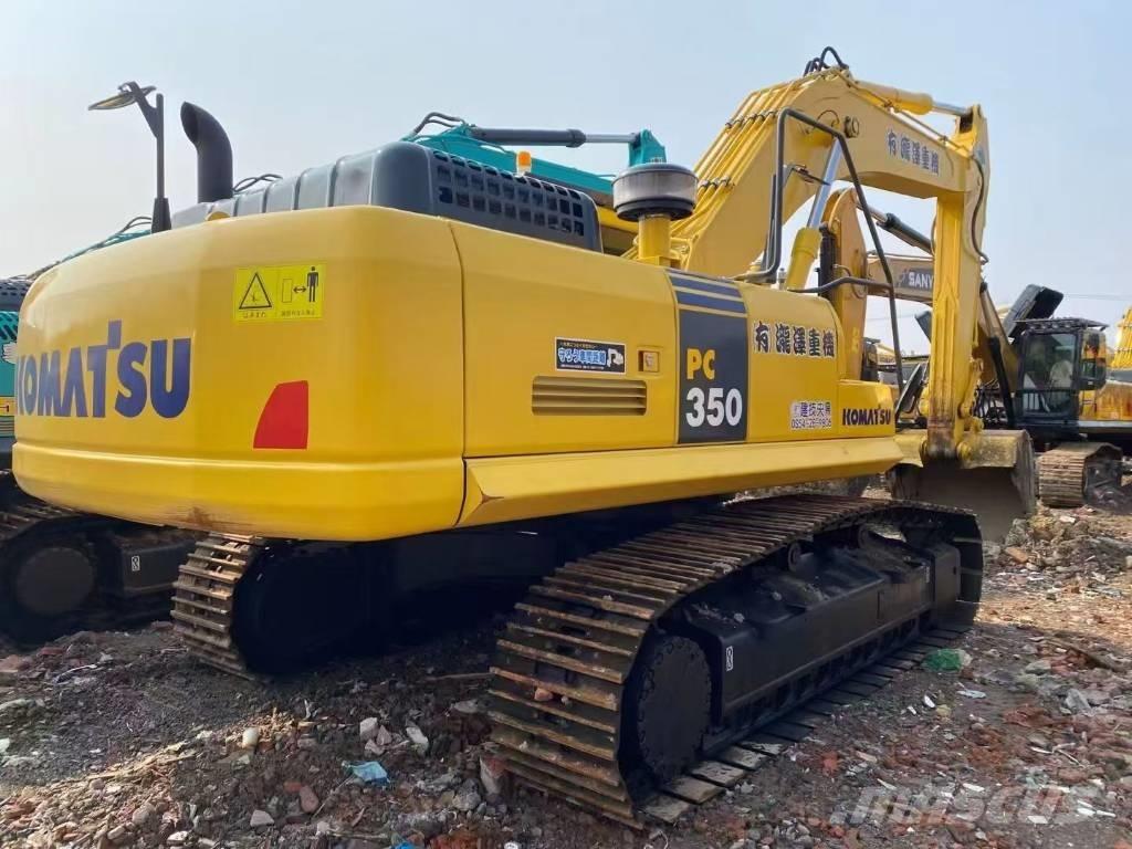 Komatsu 350-7 Pásové rýpadlá