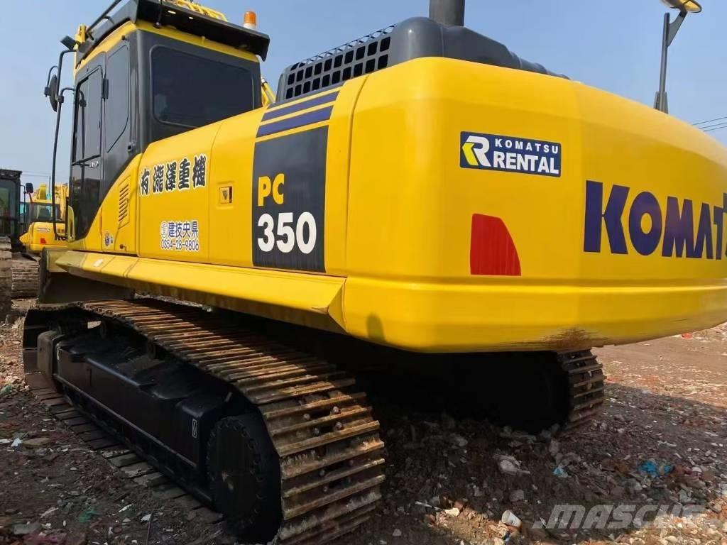 Komatsu 350-7 Pásové rýpadlá