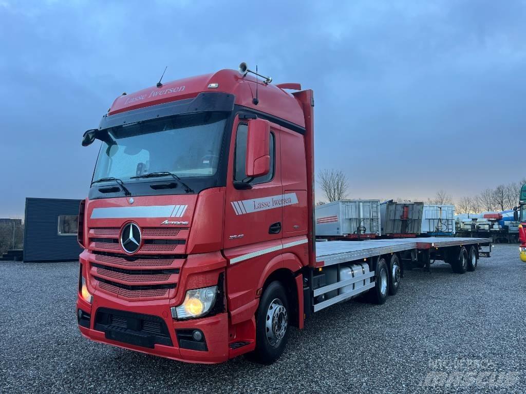 Mercedes-Benz Actros Plošinové nákladné automobily/nákladné automobily so sklápacími bočnicami
