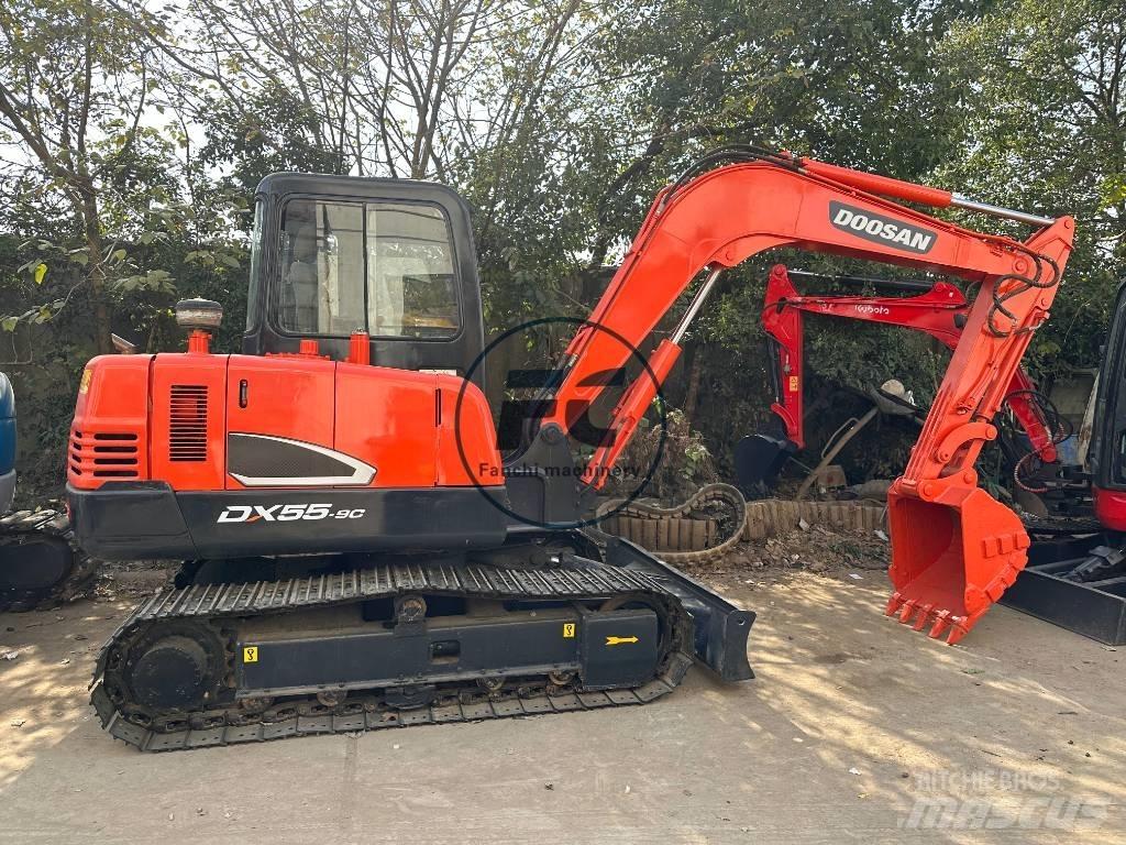 Doosan DX 55 Mini rýpadlá < 7t
