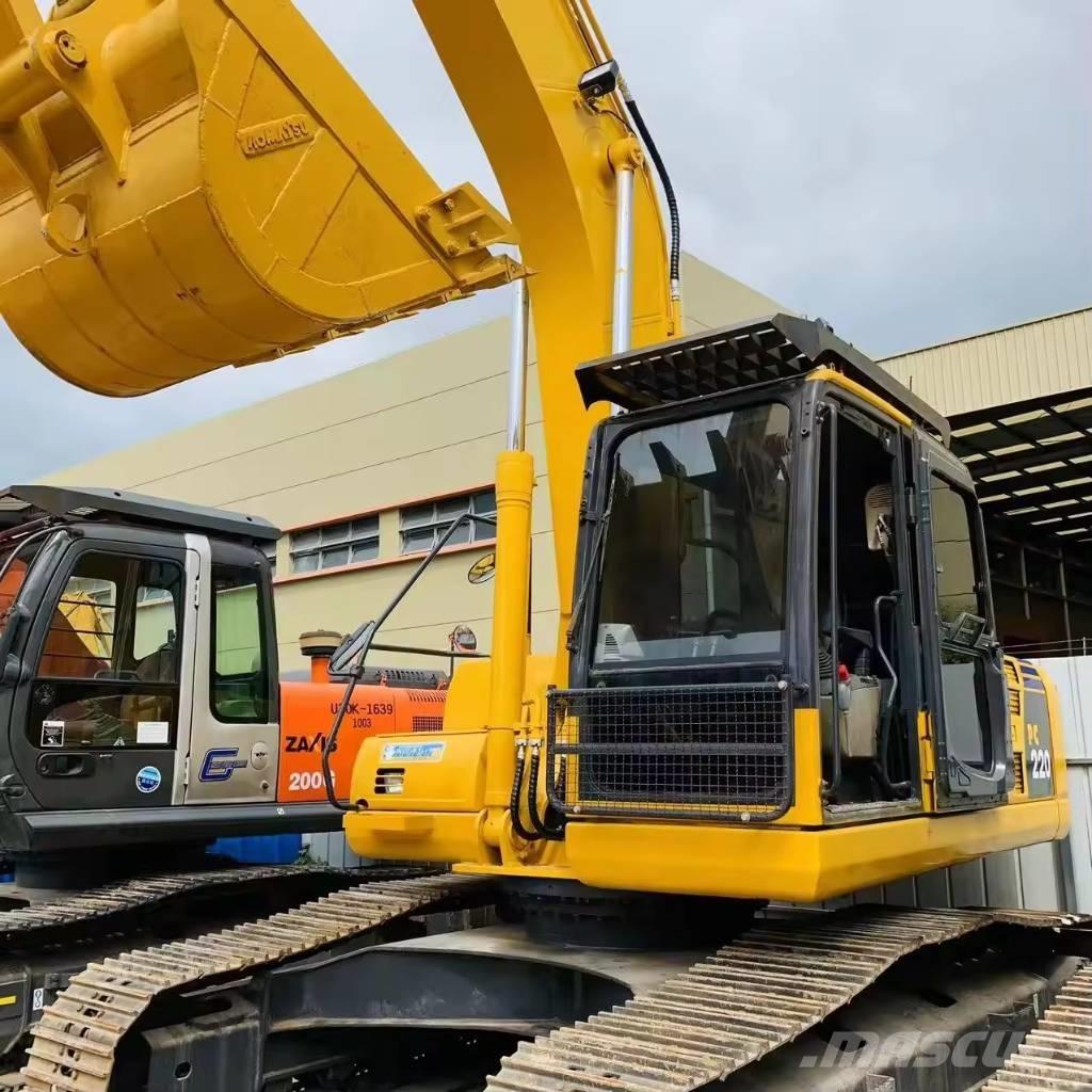 Komatsu PC 200 Pásové rýpadlá