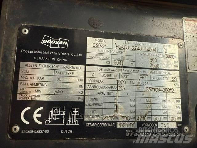 Doosan FD30 Dieselové vozíky