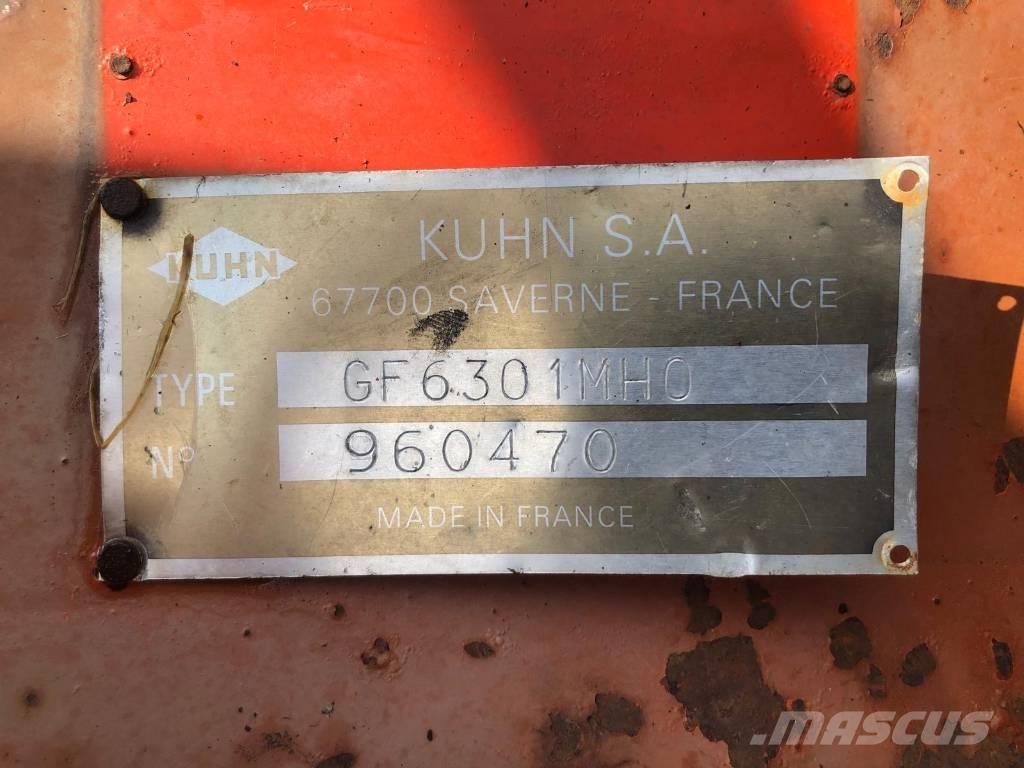 Kuhn GF 6301 M H O Obracače a zhrabovače sena