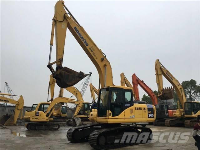Komatsu pc200-7 Pásové rýpadlá
