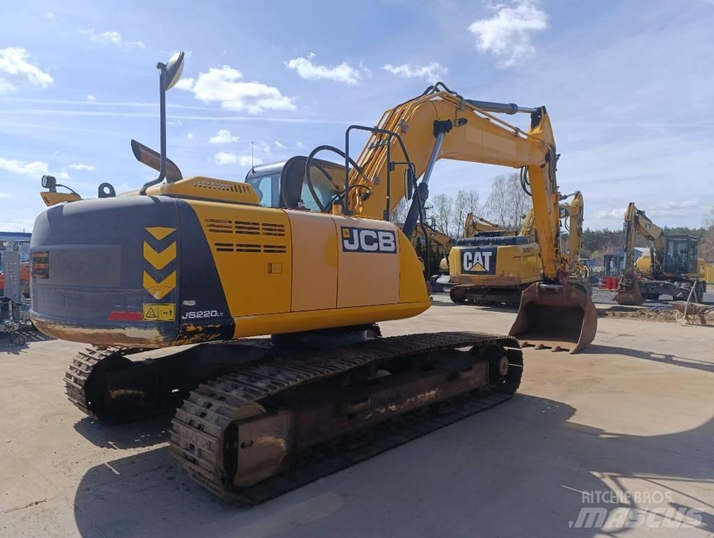 JCB JS 220 Pásové rýpadlá
