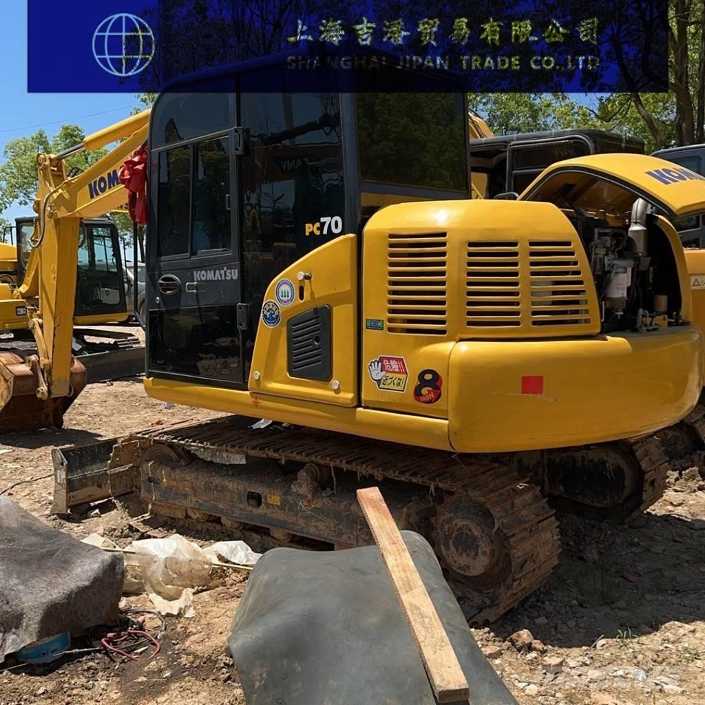 Komatsu PC 70 Pásové rýpadlá