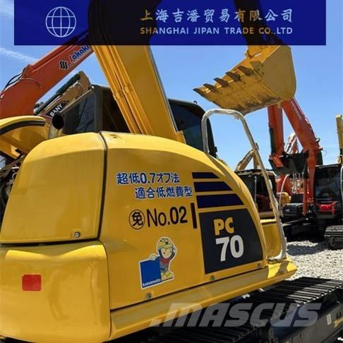 Komatsu PC 70 Pásové rýpadlá