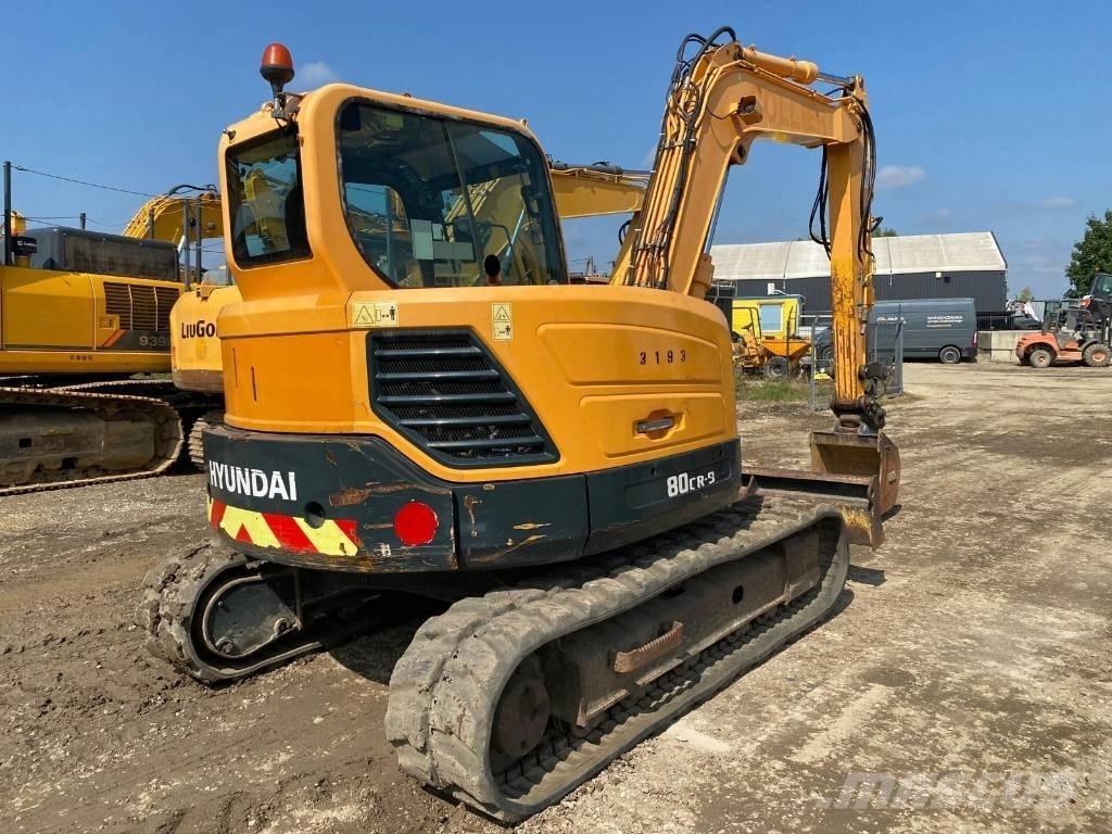 Hyundai R 80 CR-9A Midi rýpadlá 7 t - 12 t