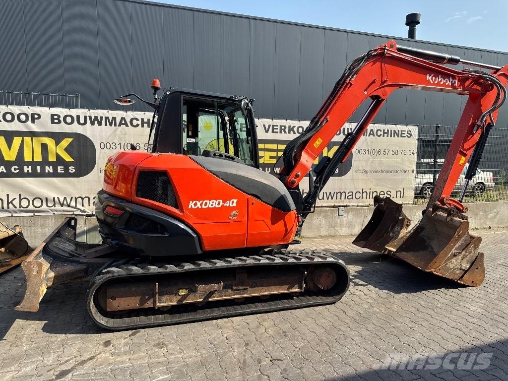 Kubota KX 80-4 Midi rýpadlá 7 t - 12 t