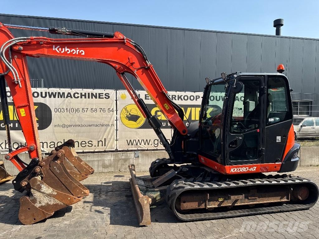 Kubota KX 80-4 Midi rýpadlá 7 t - 12 t