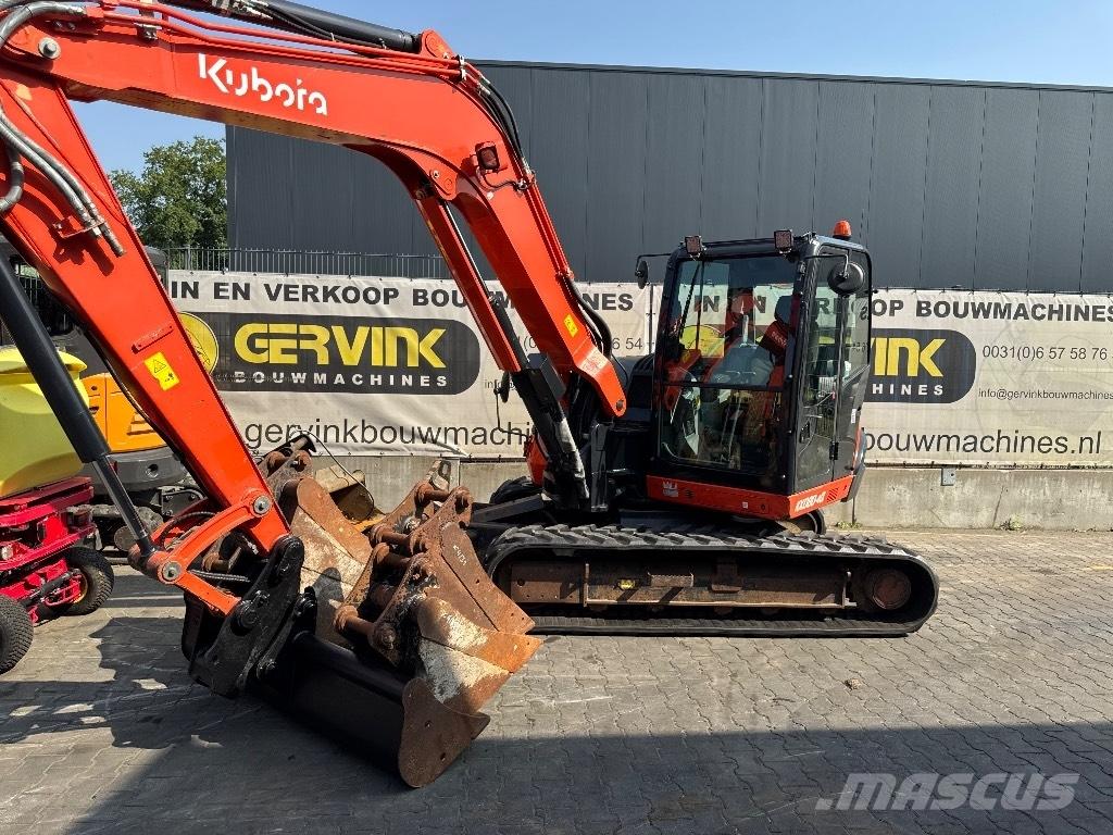 Kubota KX 80-4 Midi rýpadlá 7 t - 12 t