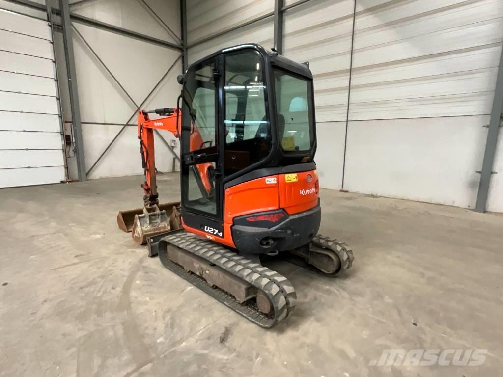 Kubota U 27-4 Mini rýpadlá < 7t