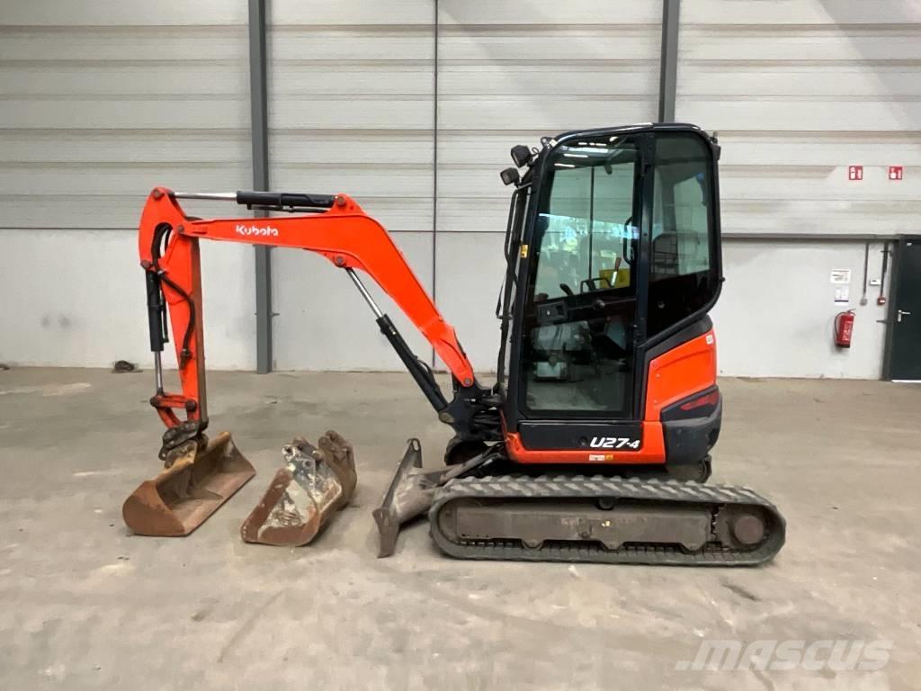 Kubota U 27-4 Mini rýpadlá < 7t