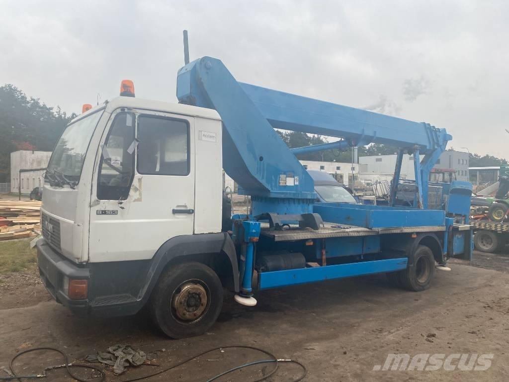 MAN 8.163 Autožeriavy, hydraulické ruky