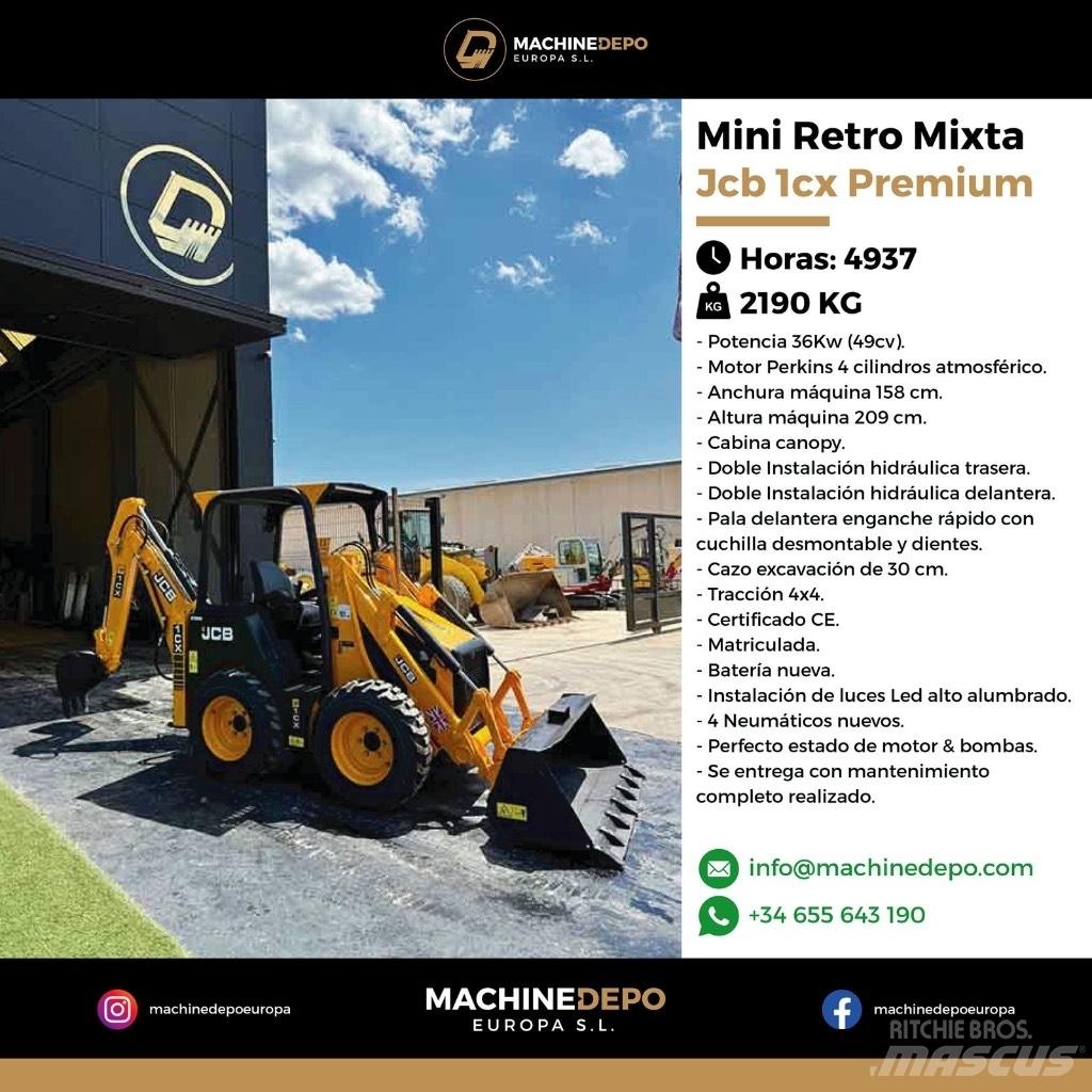 JCB 1 CX Rýpadlo-nakladače