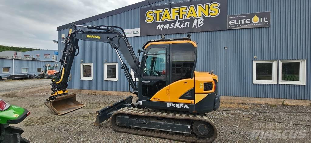 Hyundai HX 85 A Midi rýpadlá 7 t - 12 t
